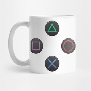 PS4 Controller Buttons Mug